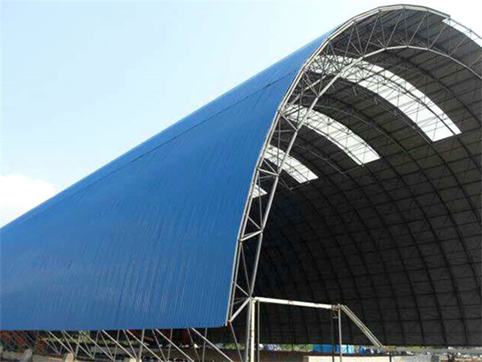 三门峡国电安庆电厂干煤棚网架